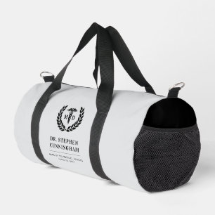 Modern MD Doctor of Medicine Med School Graduation Duffle Bag