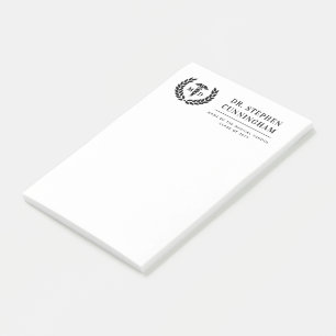 Modern MD Doctor of Medicine Med School Graduation Post-it Notes