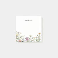 Modern Meadow Wildflowers delicate design