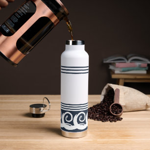 Modern Meander Water Bottle