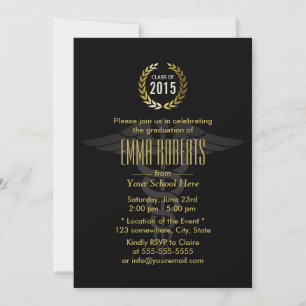 Modern Medical & Nursing School Graduation Invitation
