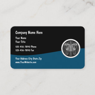 Modern Medical Radiology Business Cards