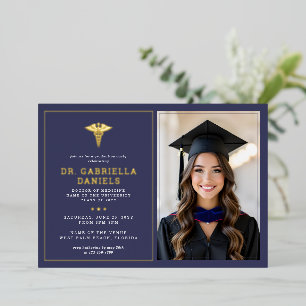 Modern Medical School Graduate Doctor Graduation