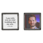 Modern Memorial Photo I Am With You Groom Wedding