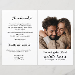 Modern Memorial Service Design