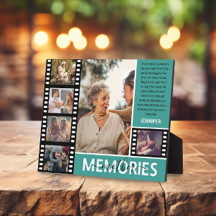 Modern Memories Photo Collage & Message Mum Plaque