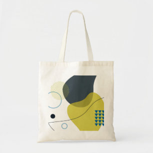 Modern, Memphis, cool, unique, trendy illustration Tote Bag