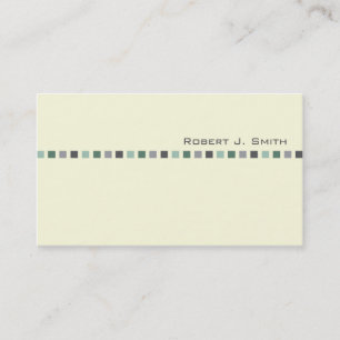 Modern Men's Business Card