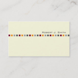 Modern Men's Business Card