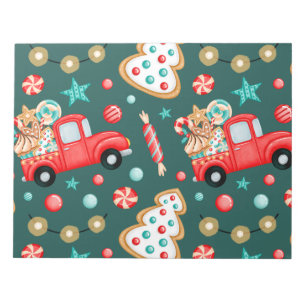 Modern Merry Christmas Aesthetic -Winter Festive Notepad