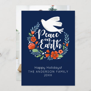 Modern Merry Christmas Photo Holiday Card