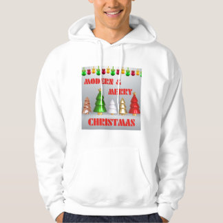 Modern Merry Christmas T-Shirt Hoodie -Sleek style