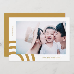 Modern Merry Golden Yellow Photo