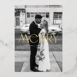 Modern Merry Holiday design