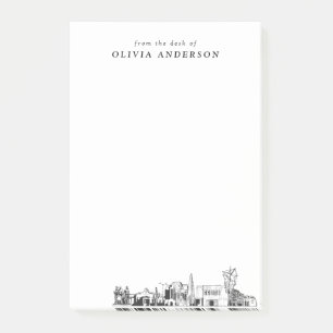 Modern Mesa Arizona Professional Gift Personalised Post-it Notes