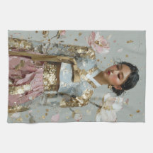 Modern Metal Hanbok Art