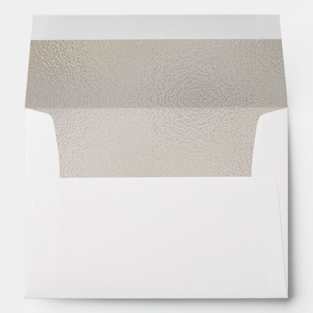 Modern Metallic Foil Envelopes (Back (Bottom))