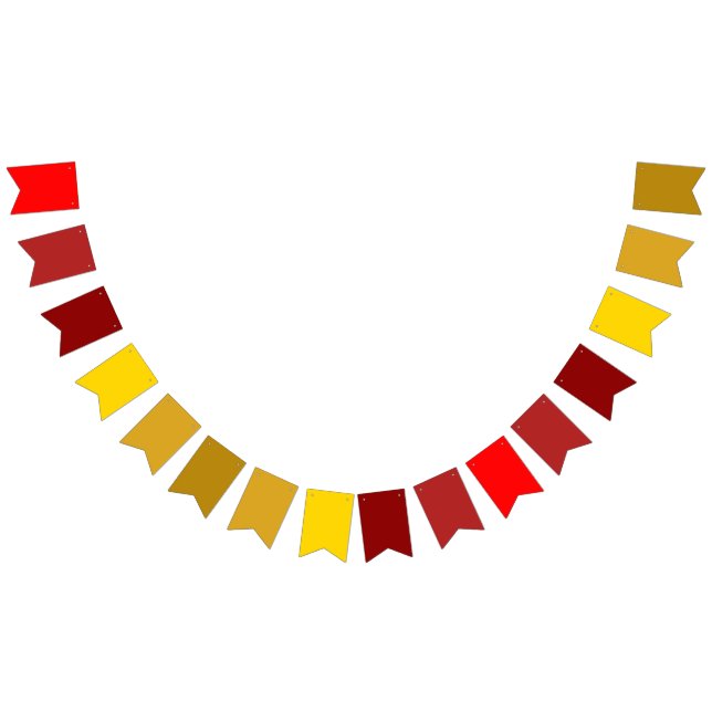 Modern Metallics Christmas Gradient Bunting Flags (All)