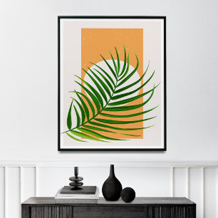 Modern Mid-Century Art, Elegant Home Office Decor