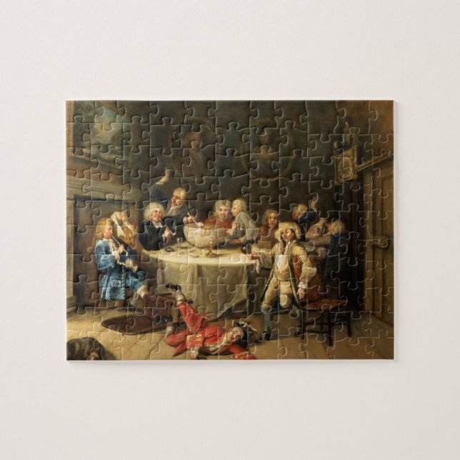 Modern Midnight Conversation Jigsaw Puzzle (Horizontal)