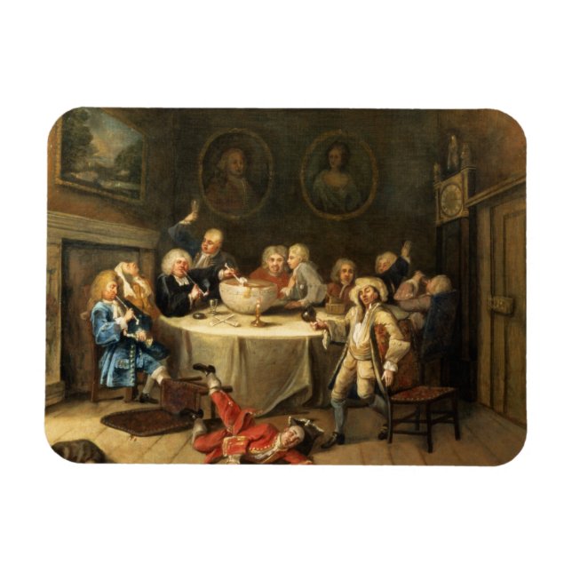 Modern Midnight Conversation Magnet (Horizontal)