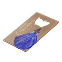 Modern Minimaist Royal Blue Quinceañera Party