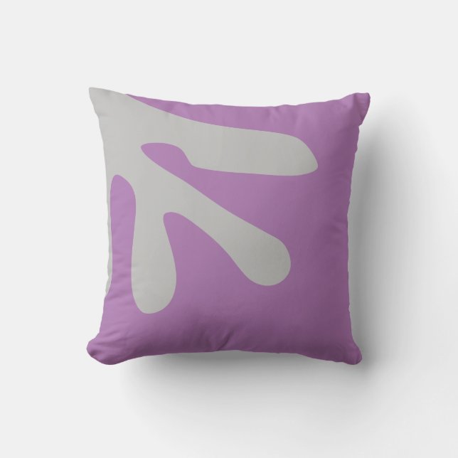 Modern Minimal Abstract art shapes Cushion (Front)