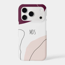 Modern minimal abstract geometric pastel colours