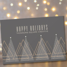 Modern Minimal Abstract Winter Christmas 