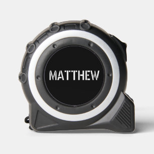Modern Minimal Black White Custom Name 1