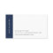Modern Minimal Business Cards | Navy