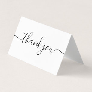 Modern Minimal Business Thank You For Order Insert
