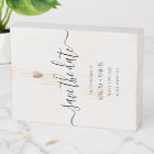 Modern Minimal Calligraphy Rose Gold