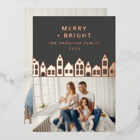 Modern minimal Christmas Nordic houses 2 photo Foi