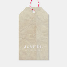 Modern Minimal Custom Gift Tags