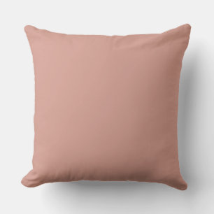 Modern Minimal Dusty Pink Solid Colour Cushion