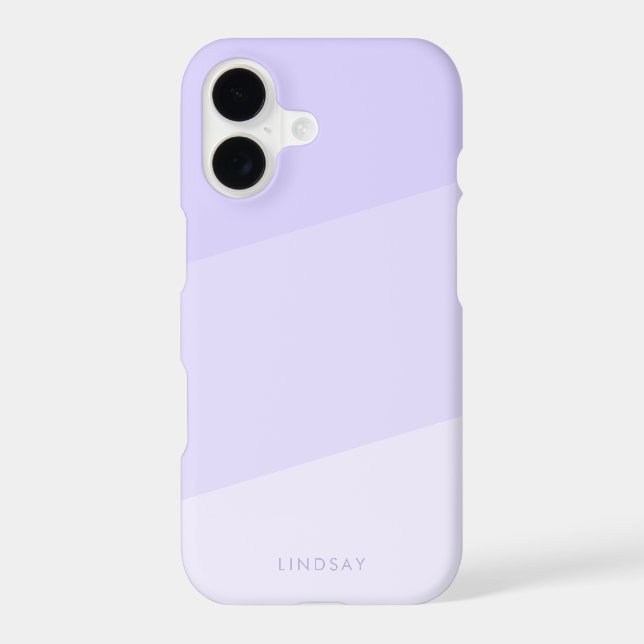 Modern minimal geometric gradient violet  (Back)