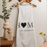 Modern Minimal Home Family Personalised Gift Apron<br><div class="desc">Welcome to our Modern Minimal Home Family collection on Zazzle – the perfect destination for personalised gifts that elevate your home and celebrate family bonds. Our thoughtfully curated selection of products seamlessly blends contemporary design with the warmth of family,  creating a unique and stylish touch for your living spaces.</div>