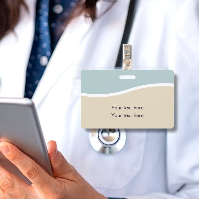 Modern Minimal ID Badge (Creator Uploaded)