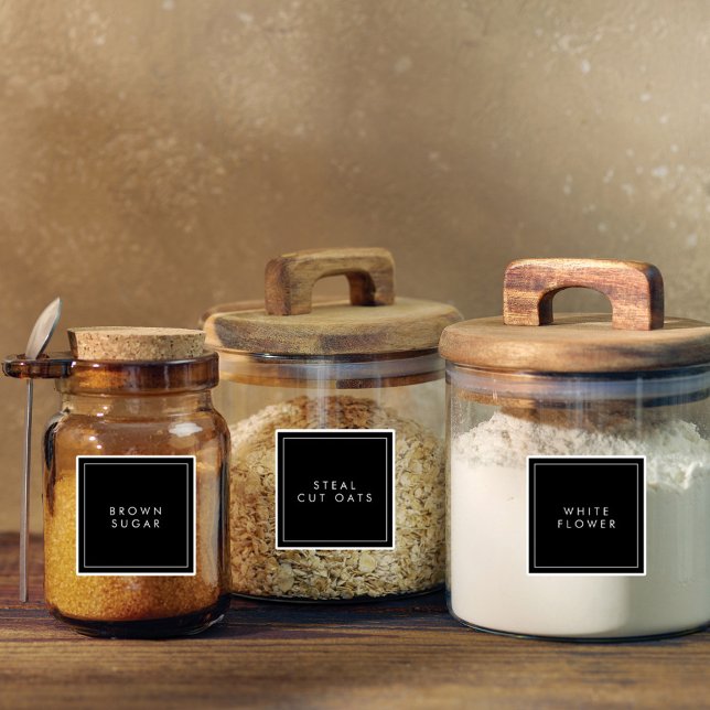 Modern Minimal Kitchen & Pantry Storage Labels  (Creator Uploaded)
