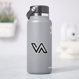 Modern Minimal Letter VA Monogram