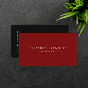 Modern Minimal Luxury Boutique QR CODE Business Ca Business Card