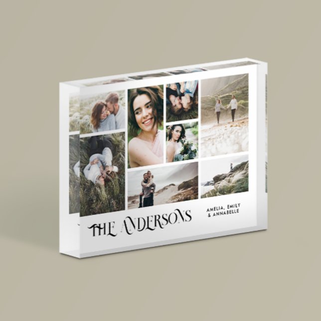 Modern minimal multi 8 photo best friends elegant (Creator Uploaded)