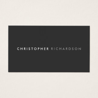 MODERN & MINIMAL No. 4 Business Card