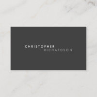 MODERN & MINIMAL No. 7 Business Card