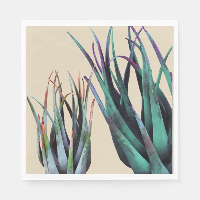 Modern Minimal  Paper Napkins (Front)