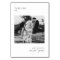 Modern Minimal Photo | Table Number Card