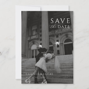 Modern Minimal Save the Date  Invitation