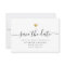 Modern Minimal Script Gold Vow Renewal