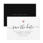 Modern Minimal Script Rose Gold Vow Renewal